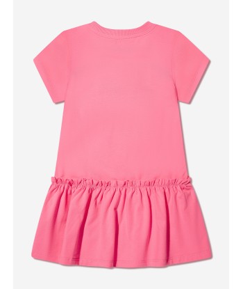 Moschino Girls T-Shirt Skater Dress in Pink les ctes