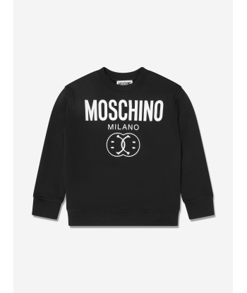 Moschino Boys Milano Logo Tracksuit in Black Faites des économies