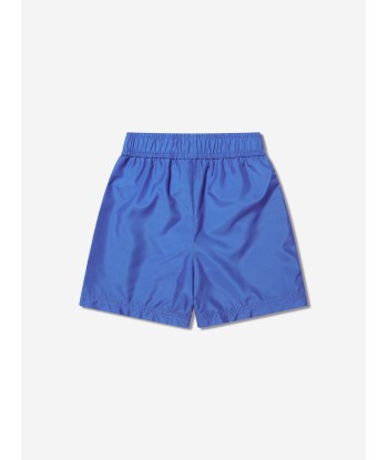 Moschino Boys Teddy Logo Swim Shorts in Blue votre restaurant rapide dans 