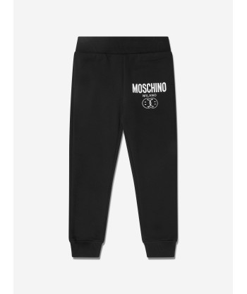 Moschino Boys Milano Logo Tracksuit in Black Faites des économies