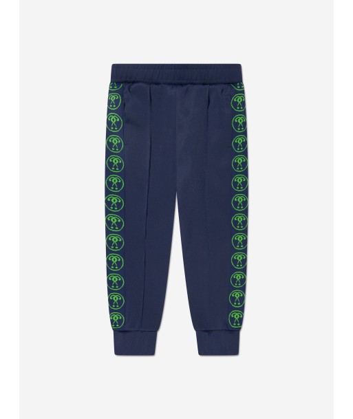 Moschino Boys Milano Logo Joggers in Navy de pas cher