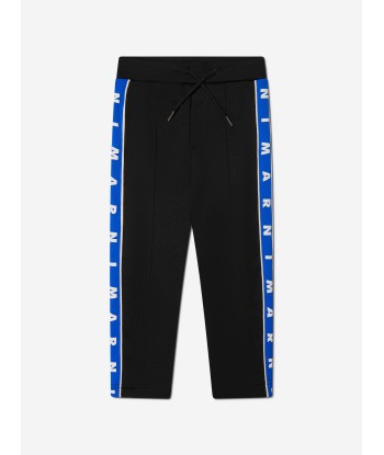 MARNI Kids Logo Tape Joggers basket pas cher