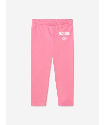 Moschino Baby Girls T-Shirt And Leggings Set in Pink online