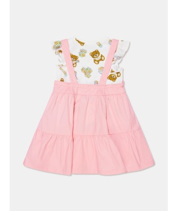 Moschino Baby Girls T-Shirt And Dress Set in Pink Amélioration de cerveau avec