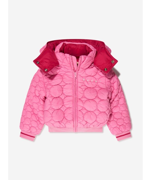 MARNI Girls Quilted Puffer Jacket soldes