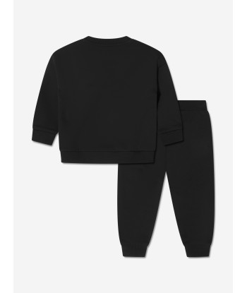 Moschino Baby Boys Milano Logo Tracksuit in Black acheter en ligne