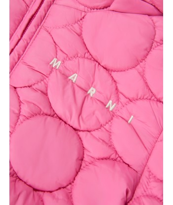 MARNI Girls Quilted Puffer Jacket soldes