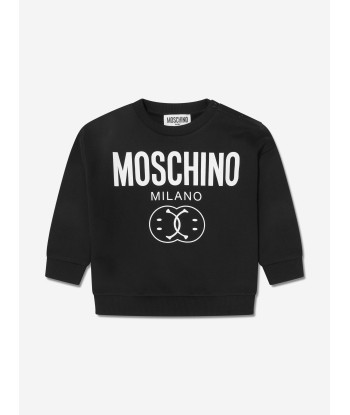 Moschino Baby Boys Milano Logo Tracksuit in Black acheter en ligne