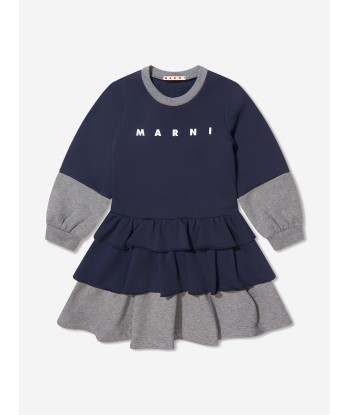 MARNI Girls Logo Sweater Dress Livraison rapide