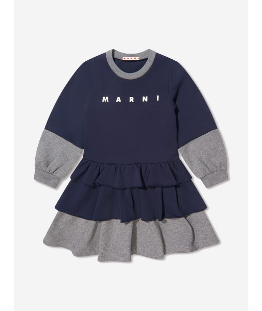 MARNI Girls Logo Sweater Dress Livraison rapide