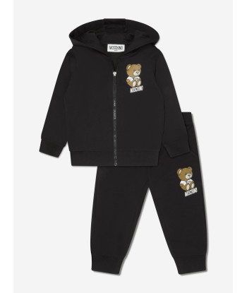 Moschino Baby Teddy Logo Tracksuit in Black Venez découvrir notre 