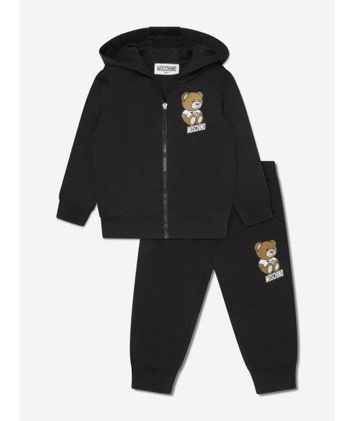 Moschino Baby Teddy Logo Tracksuit in Black Venez découvrir notre 