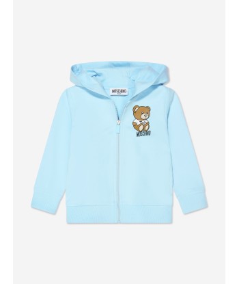 Moschino Baby Boys Teddy Logo Tracksuit in Blue Paris Déstockage Promo