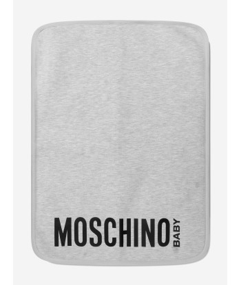 Moschino Baby Teddy Changing Bag in Grey de pas cher