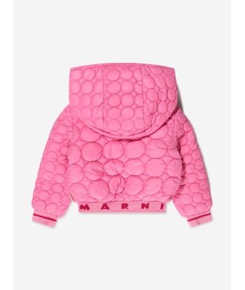 MARNI Girls Quilted Puffer Jacket soldes