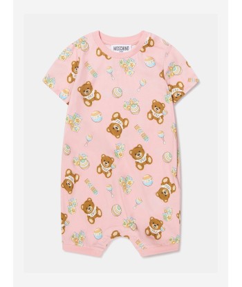 Moschino Baby Girls Romper Gift Set (2 Piece) in Pink Comment ça marche