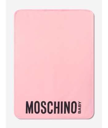 Moschino Baby Girls Teddy Logo Changing Bag in Pink online