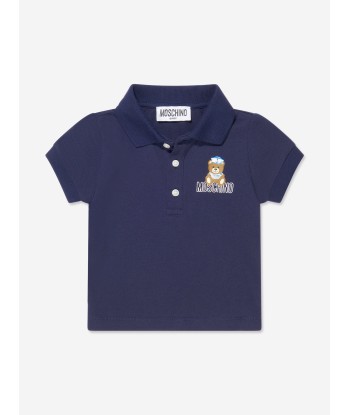 Moschino Baby Boys Polo Shirt And Shorts Set in Navy de l' environnement