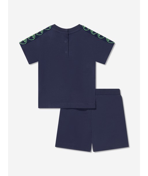 Moschino Baby Boys T-Shirt And Shorts Set in Navy l'évolution des habitudes 