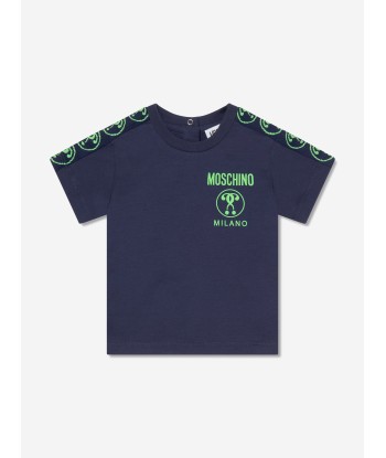 Moschino Baby Boys T-Shirt And Shorts Set in Navy l'évolution des habitudes 