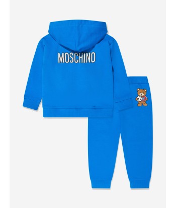 Moschino Baby Boys Teddy Football Tracksuit in Blue la chaussure