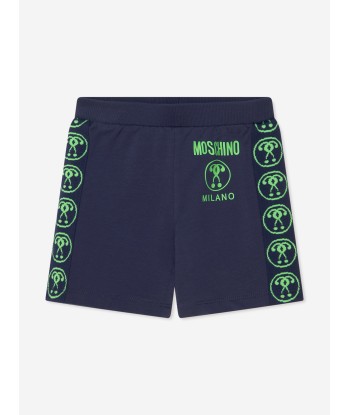 Moschino Baby Boys T-Shirt And Shorts Set in Navy l'évolution des habitudes 