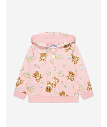 Moschino Baby Girls Teddy Toys Tracksuit in Pink commande en ligne