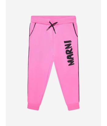 MARNI Girls Logo Print Sweatpants Véritable concentré