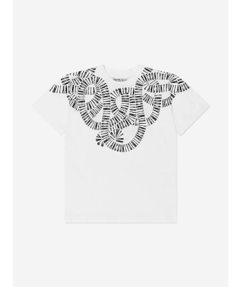 Marcelo Burlon Boys Snake Print T-Shirt chez Cornerstreet bien 