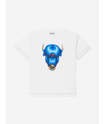 Marcelo Burlon Boys Monster T-Shirt basket pas cher