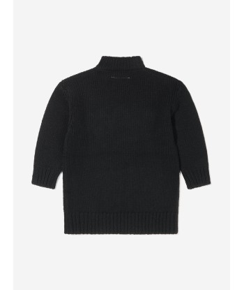 MM6 Maison Margiela Girls Wool Knitted Jumper Dress 50-70% off 