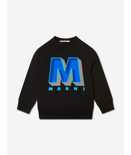 MARNI Kids Varsity Sweatshirt en linge