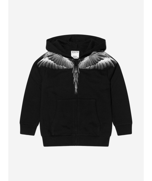 Marcelo Burlon Boys Icon Wings Zip Up Hoodie solde