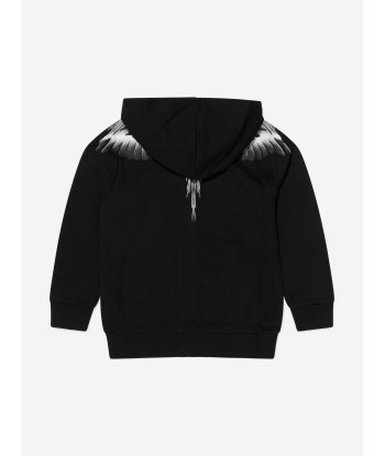 Marcelo Burlon Boys Icon Wings Zip Up Hoodie solde