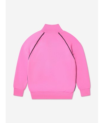 MARNI Girls Logo Print Zip Up Sweatshirt pas cher chine