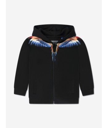 Marcelo Burlon Baby Boys Icon Wings Zip Up Hoodie Dans la société mordern