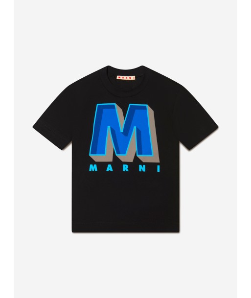 MARNI Kids Varsity Logo T-Shirt acheter en ligne