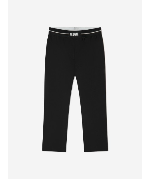 MSGM Girls Punto Milano Logo Trousers vente chaude votre 