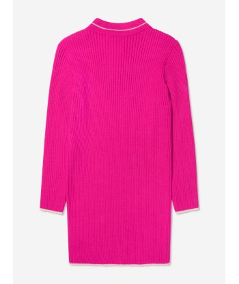 MSGM Girls Wool Knitted Long Sleeve Dress Toutes les collections ici