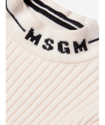 MSGM Girls Wool Knitted Turtleneck Jumper Toutes les collections ici