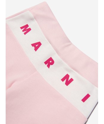 MARNI Girls Contrast Stripe Sweatpants acheter en ligne