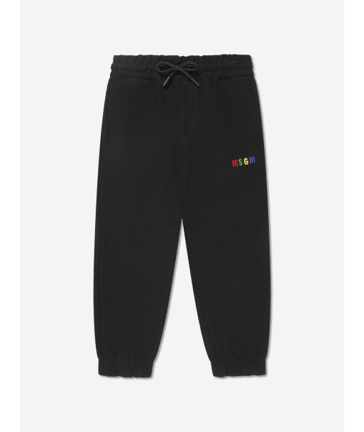 MSGM Kids Logo Joggers in Black acheter en ligne