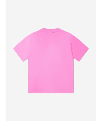 MARNI Girls Chest Logo Print T-Shirt Faites des économies