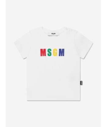 MSGM Baby T-Shirt And Shorts Set in Black Voir les baskets