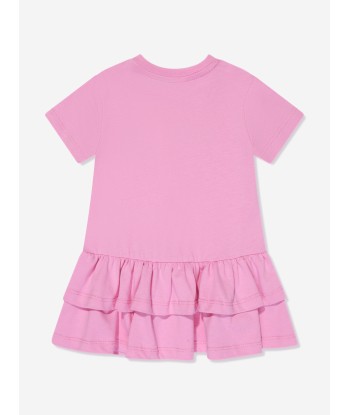 MSGM Baby Girls Logo T-Shirt Dress in Pink france