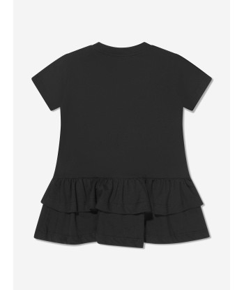 MSGM Baby Girls Logo T-Shirt Dress in Black sélection de produits