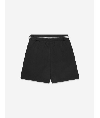 MSGM Girls Technical Shorts in Black Venez découvrir notre 