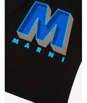 MARNI Kids Varsity Logo T-Shirt acheter en ligne