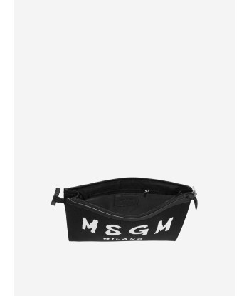 MSGM Girls Canvas Tote Bag in Black Comment ça marche