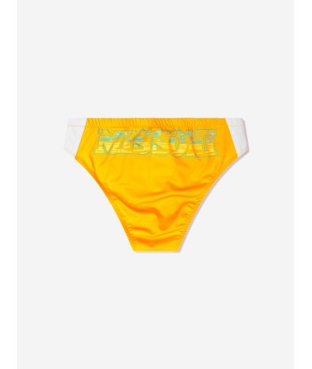 Missoni Boys Logo Swimming Briefs in Multicolor chez Cornerstreet bien 